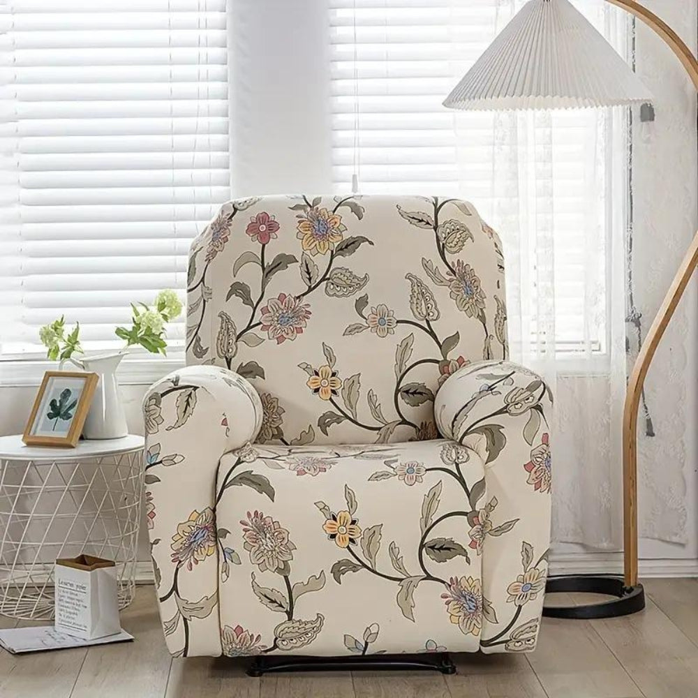 Blossom Recliner Sofa Cover Marigold
