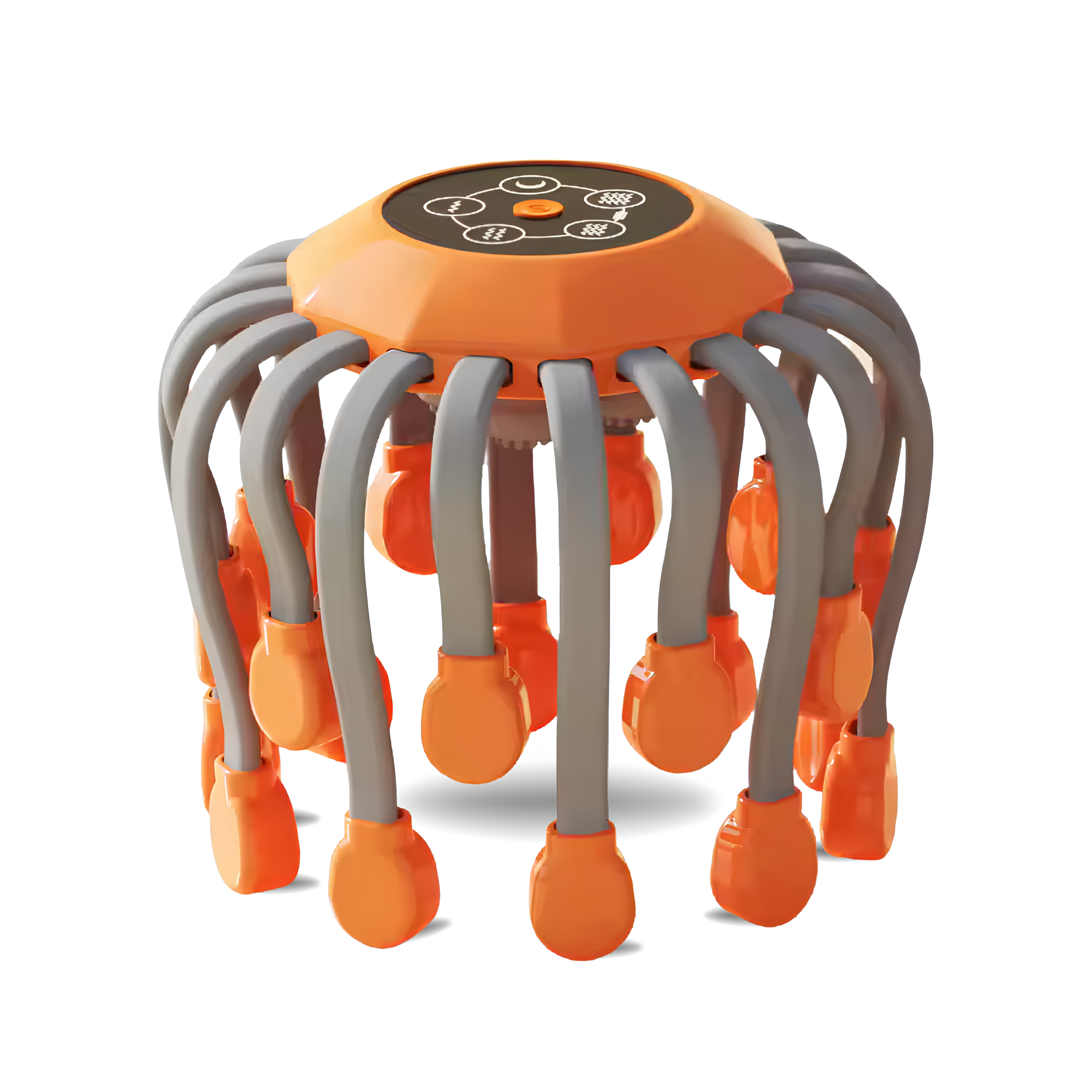 MigraCalm™ - Head Massager for Migraine Relief Pro - 20 Massage Arms + Music (PREMIUM)