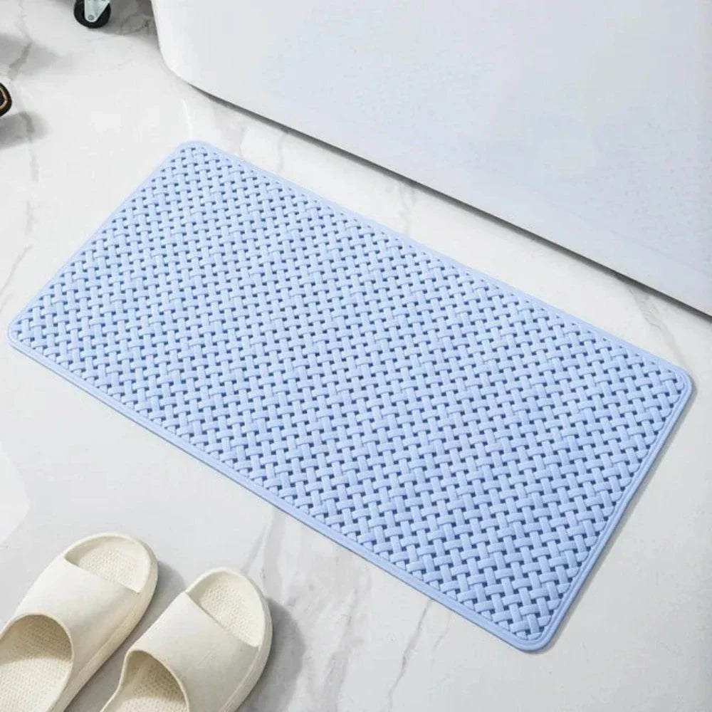 GripMaster Bathtub Mat | Non-Slip & Easy to Clean Light Blue 14.17"x27.17"