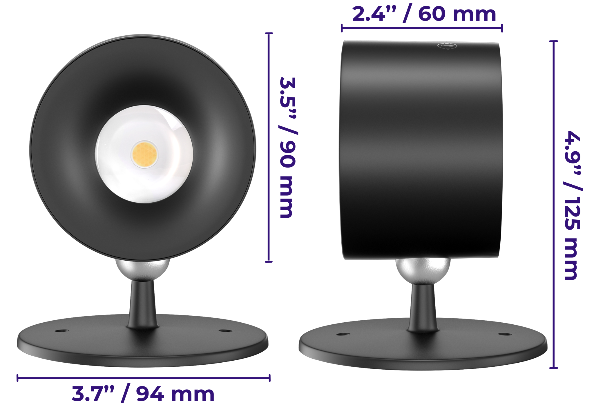 Lysa™ – 360° Magnetic Wall Light