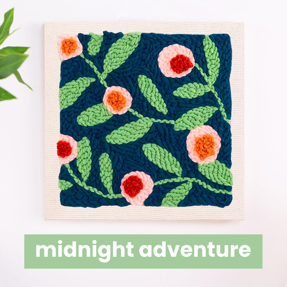 CozyArt™ | Punch Needling Kit Midnight Adventure