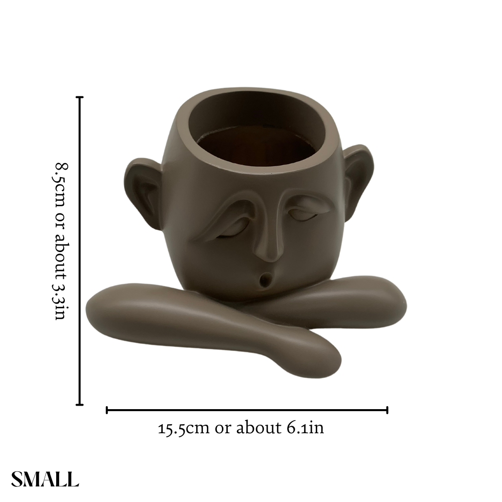 Conversational Portrait Planters Small