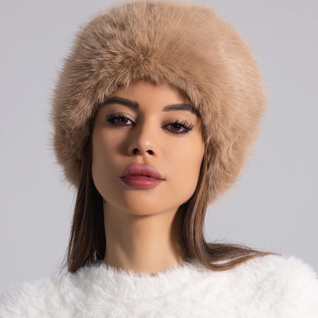 Women's Faux Fur Winter Hat
