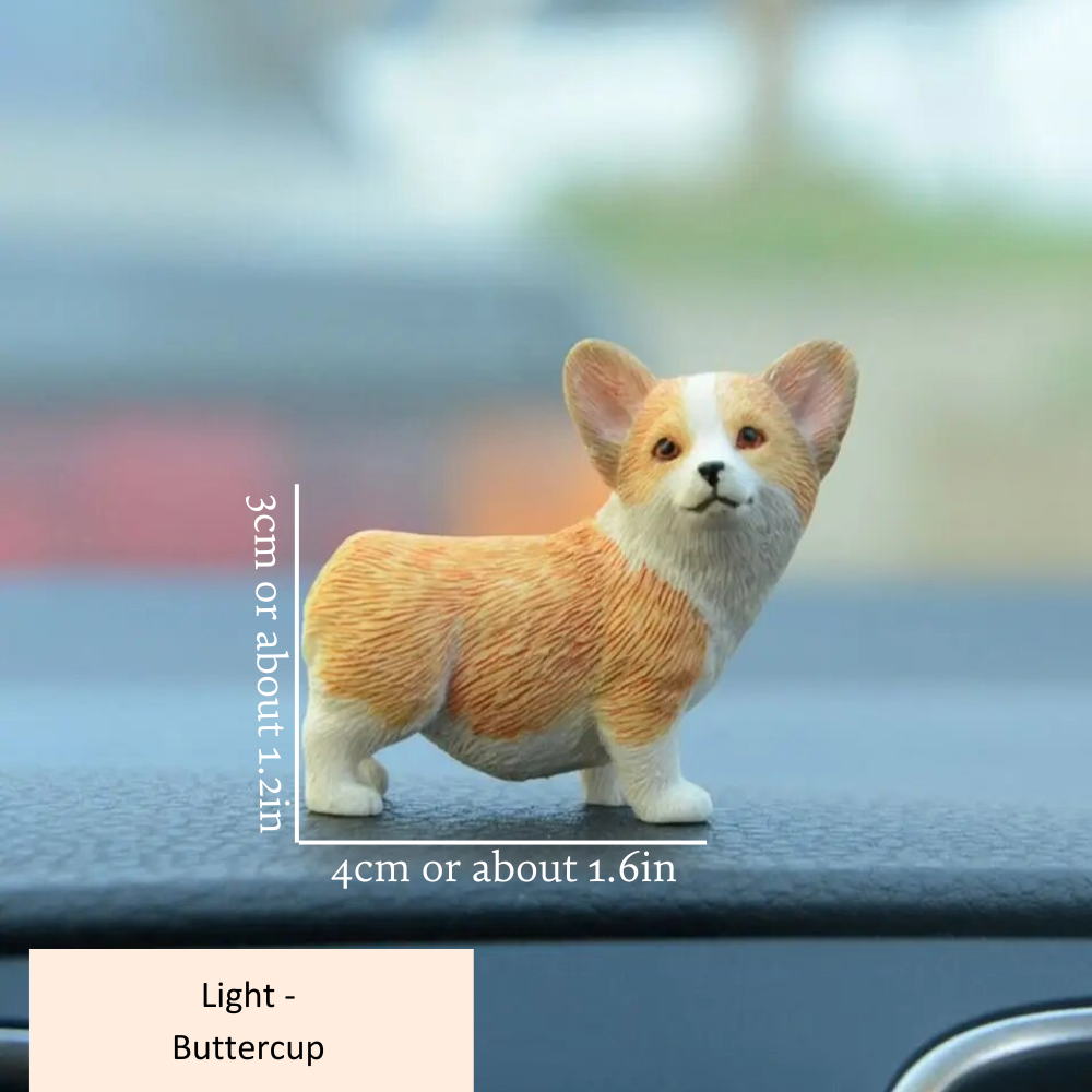 Mini Corgi Decoration Light Buttercup