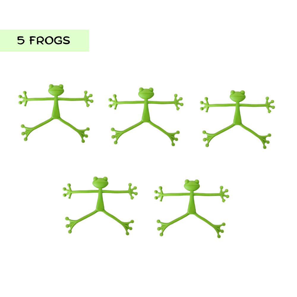 Frog Plant Stand 5 Frogs