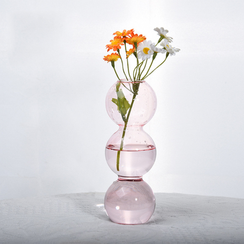 Bubble Flower Vase Pink