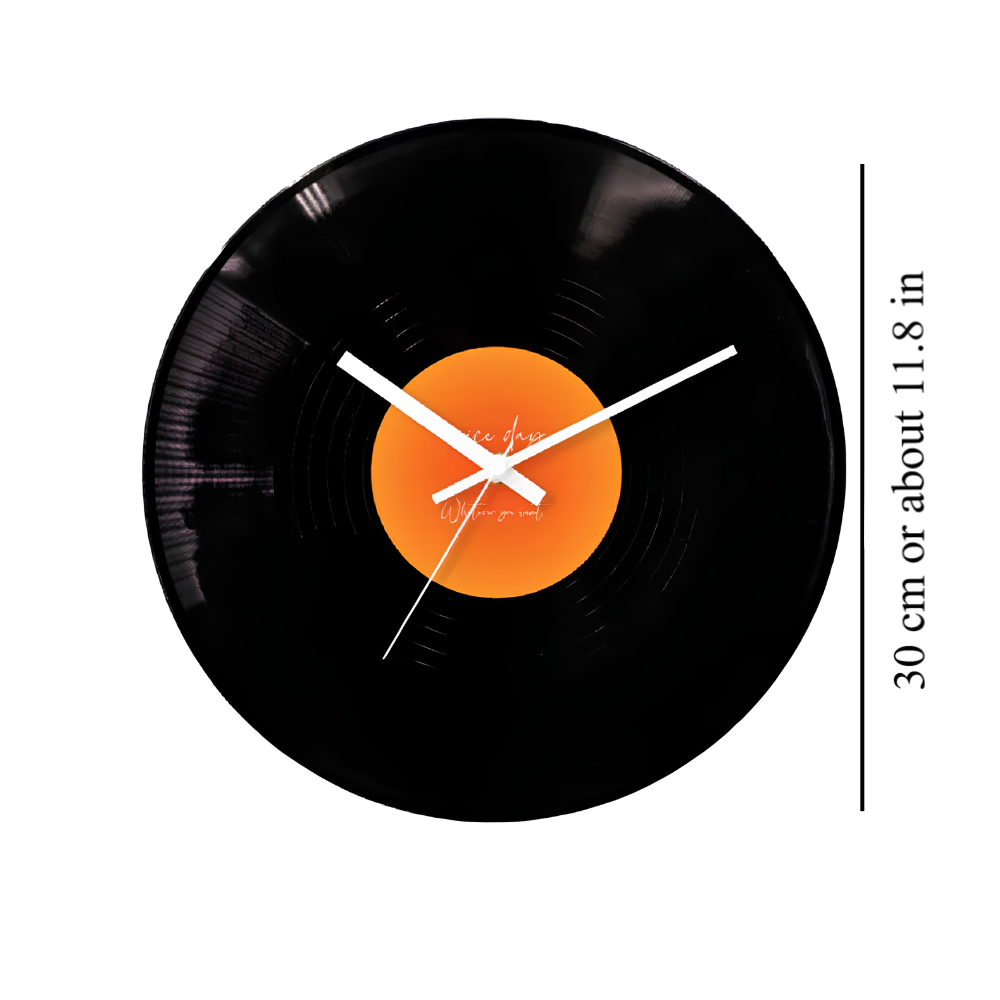 Vinyl Record Clock