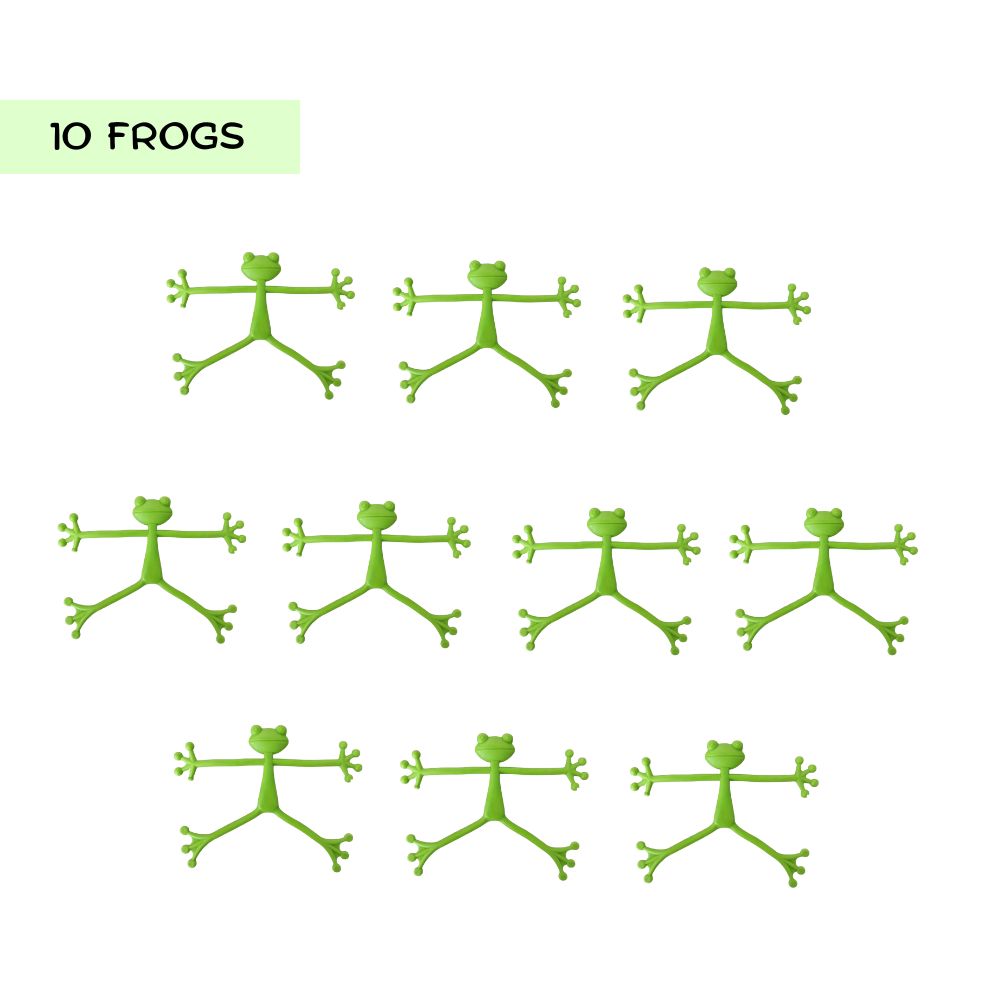 Frog Plant Stand 10 Frogs