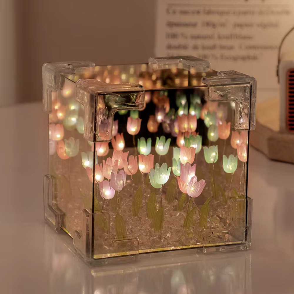 TulipsGlow™ | Blossom Lamp Box Multicolor