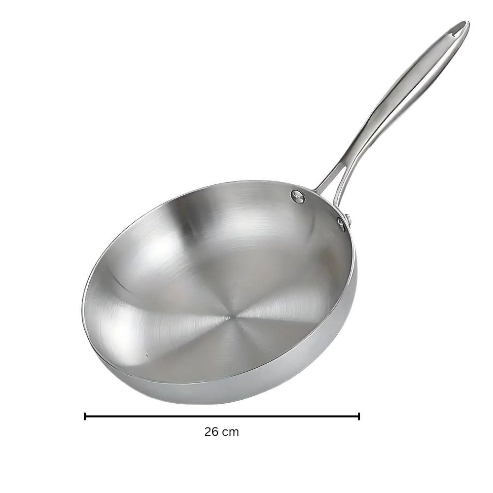 Stainless Steel Frying Pan 10.2"