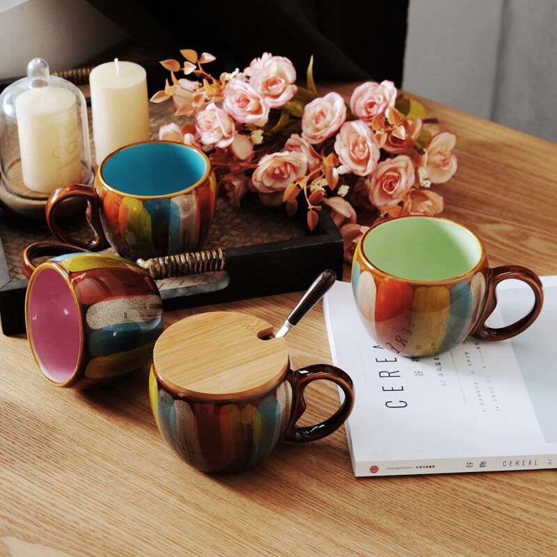 Kokoro Ceramic Couple Mug Set