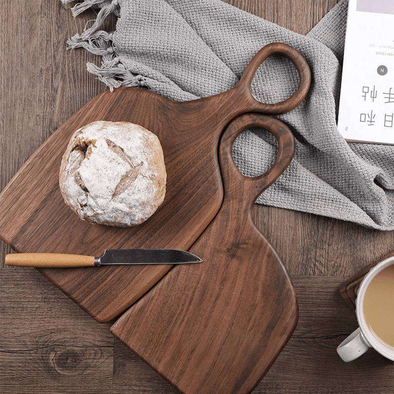 Wood Cutting Board - Walnut Cutting Board Large 7.9" × 15"