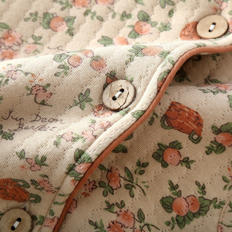 Women's Vintage Cotton Pajama Set