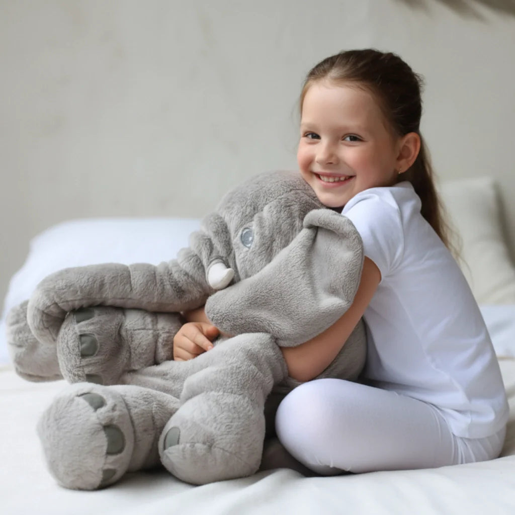Jumbo Elephant Plush Pillow