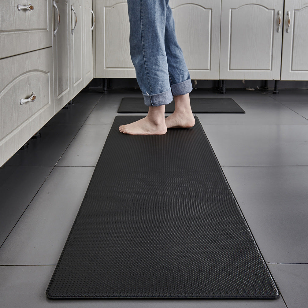 Soft Kitchen Mat | Anti-Fatigue & Non-Slip Black