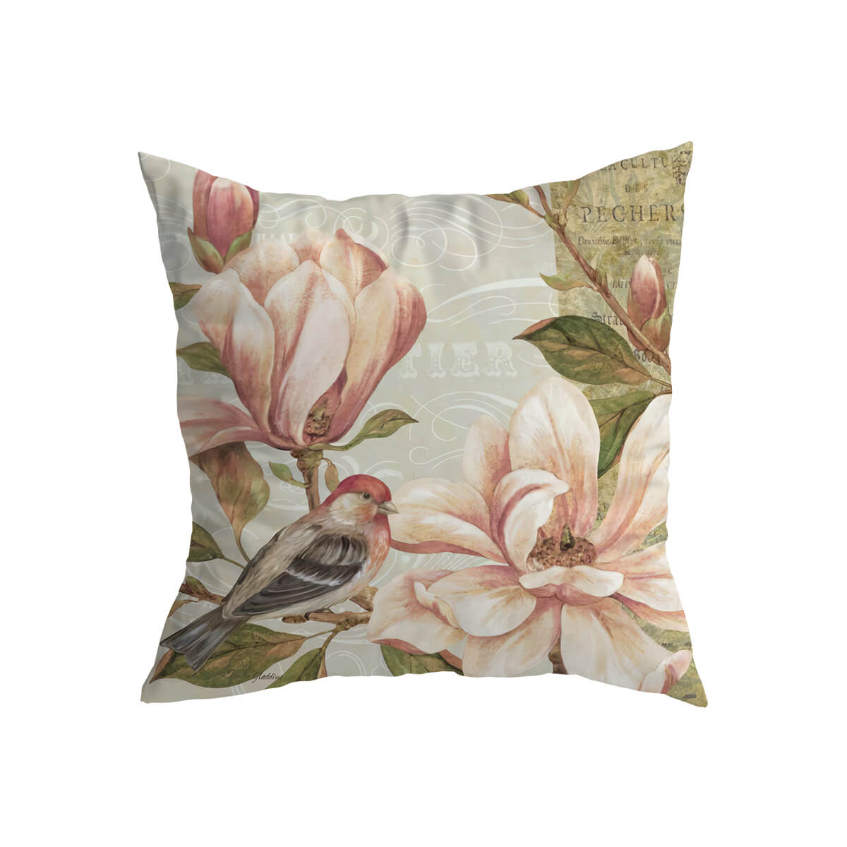 Floral Fantasy Cushion Cover Burgeon