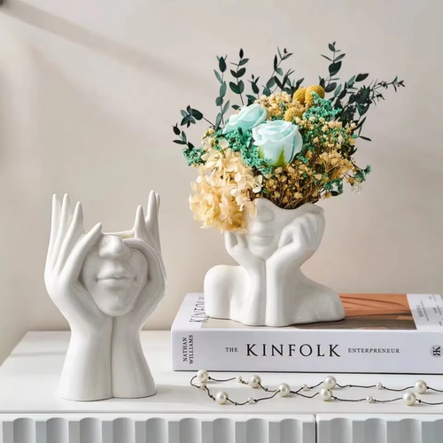 Chic Ceramic Vase Set 2 Pack Bundle (Save More)