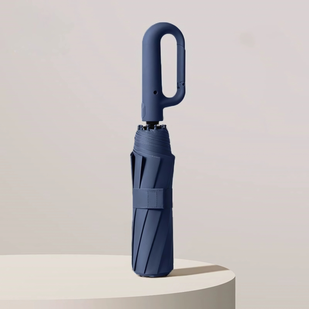 Automatic Travel Umbrella Navy Blue
