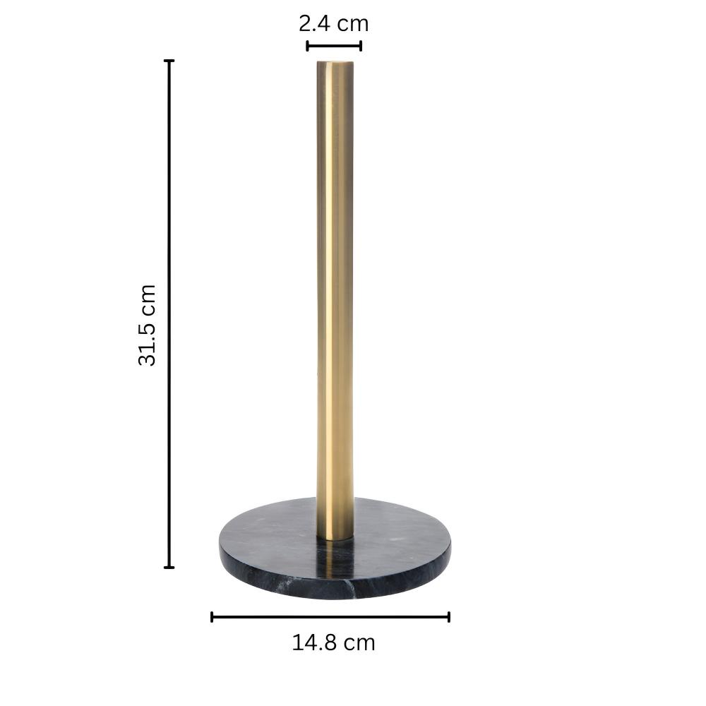 Marble Base Paper Towel Holder Circle Shadow Marble