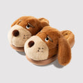 Cozy Plush Dog House Slippers