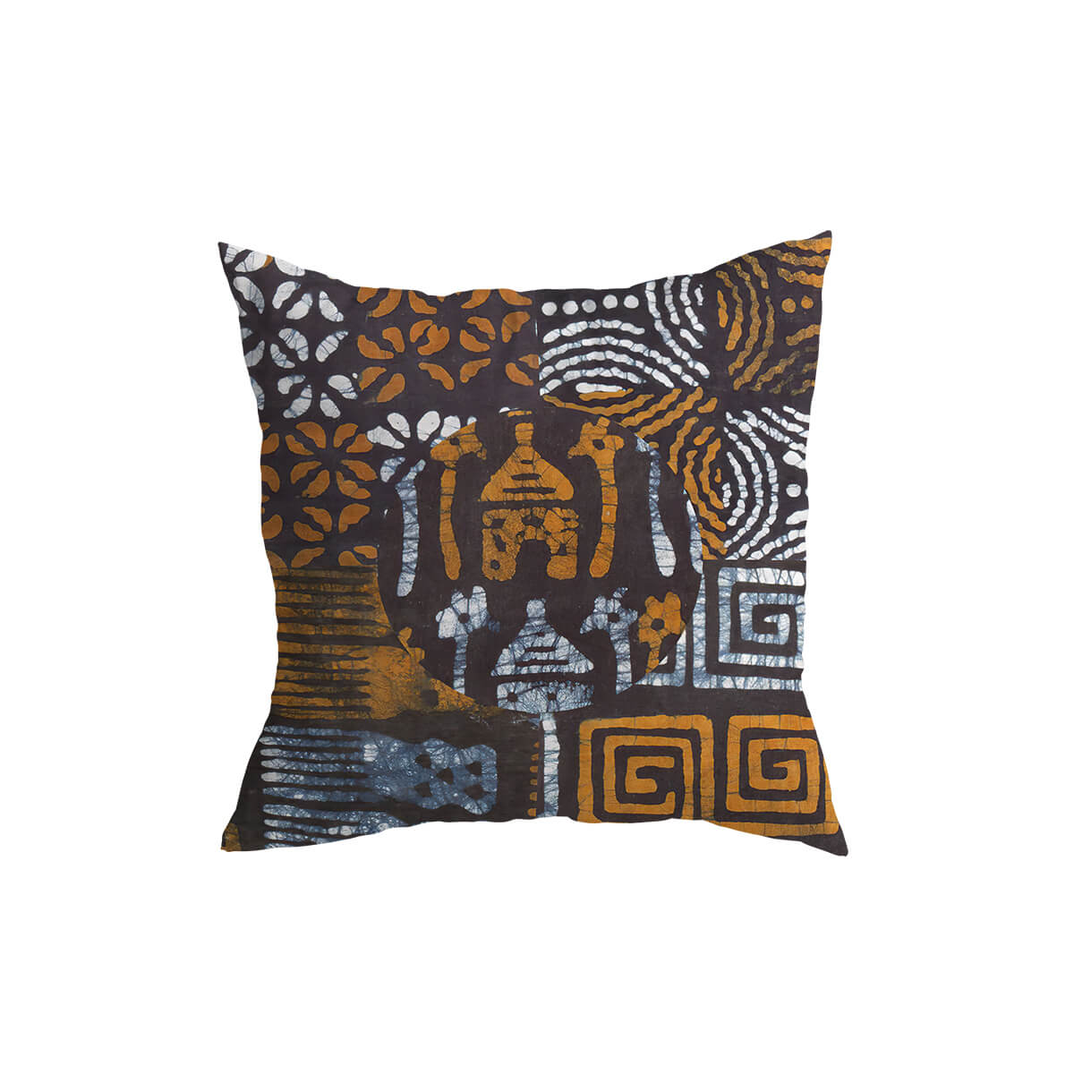 African Inspired Cushion Covers Fire Keeper
