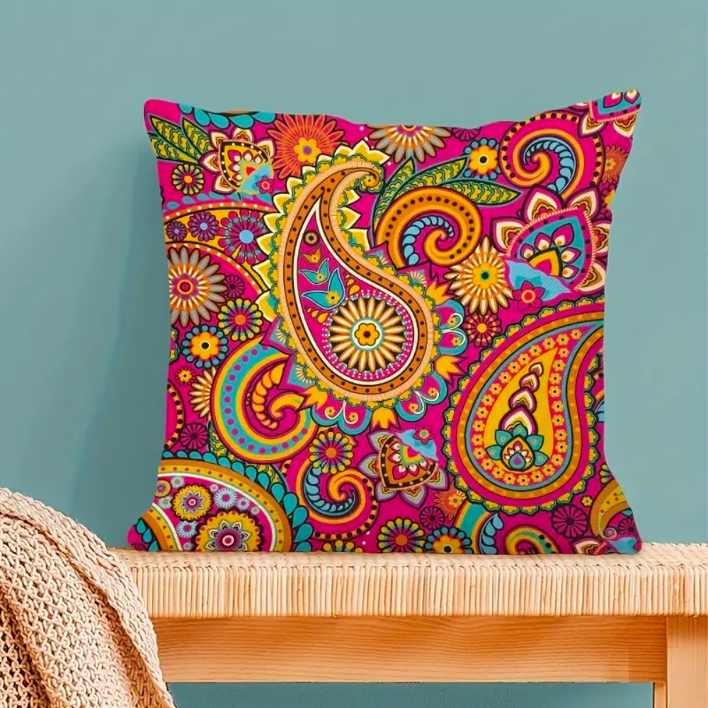 Colorful Bohemian Cushion Cover Vibrant