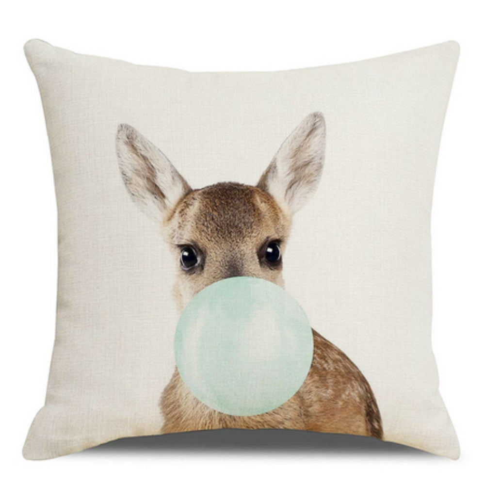 Gum Pop Animal Cushion Covers Donkey Front