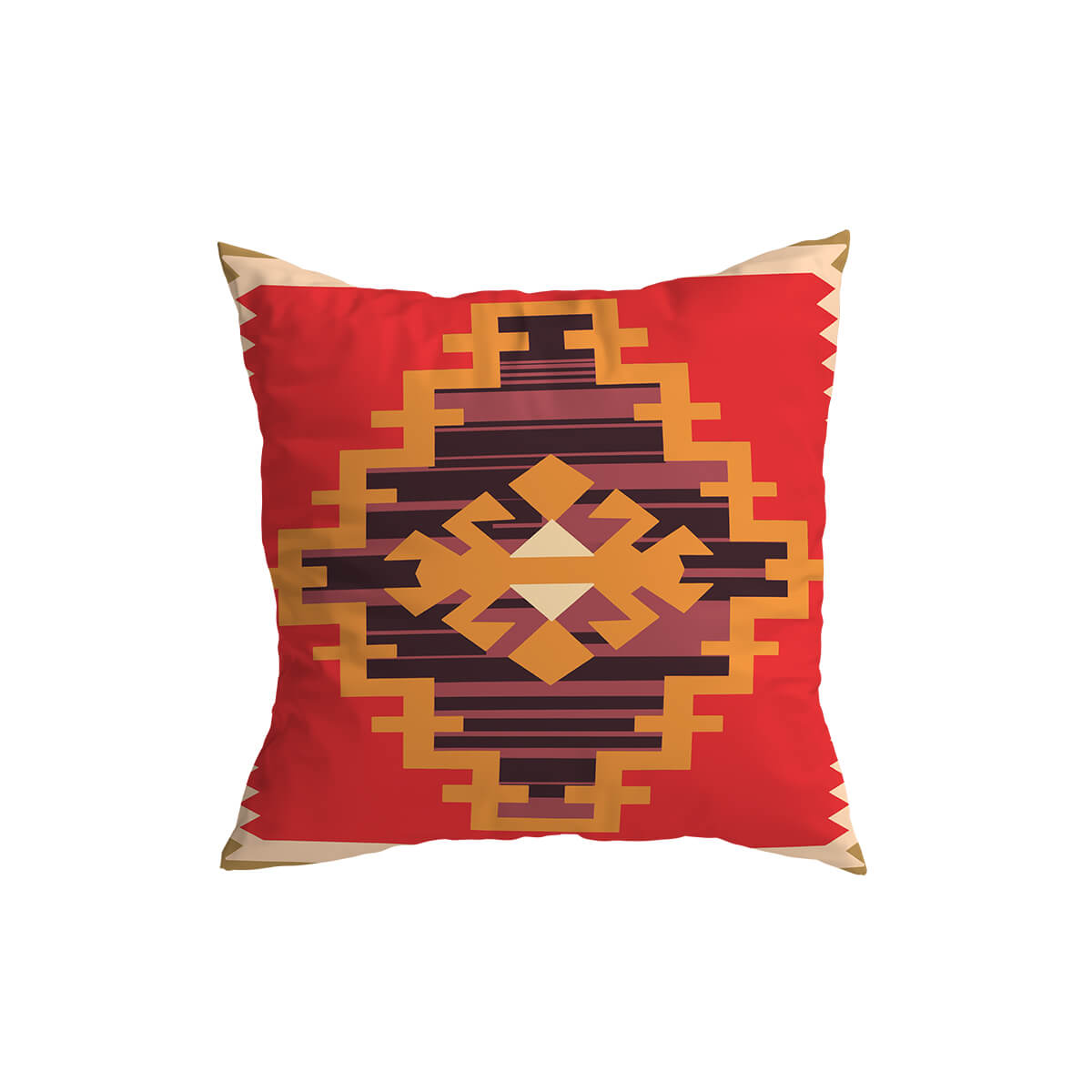 Turkish Geometric Cushion Covers Weaving