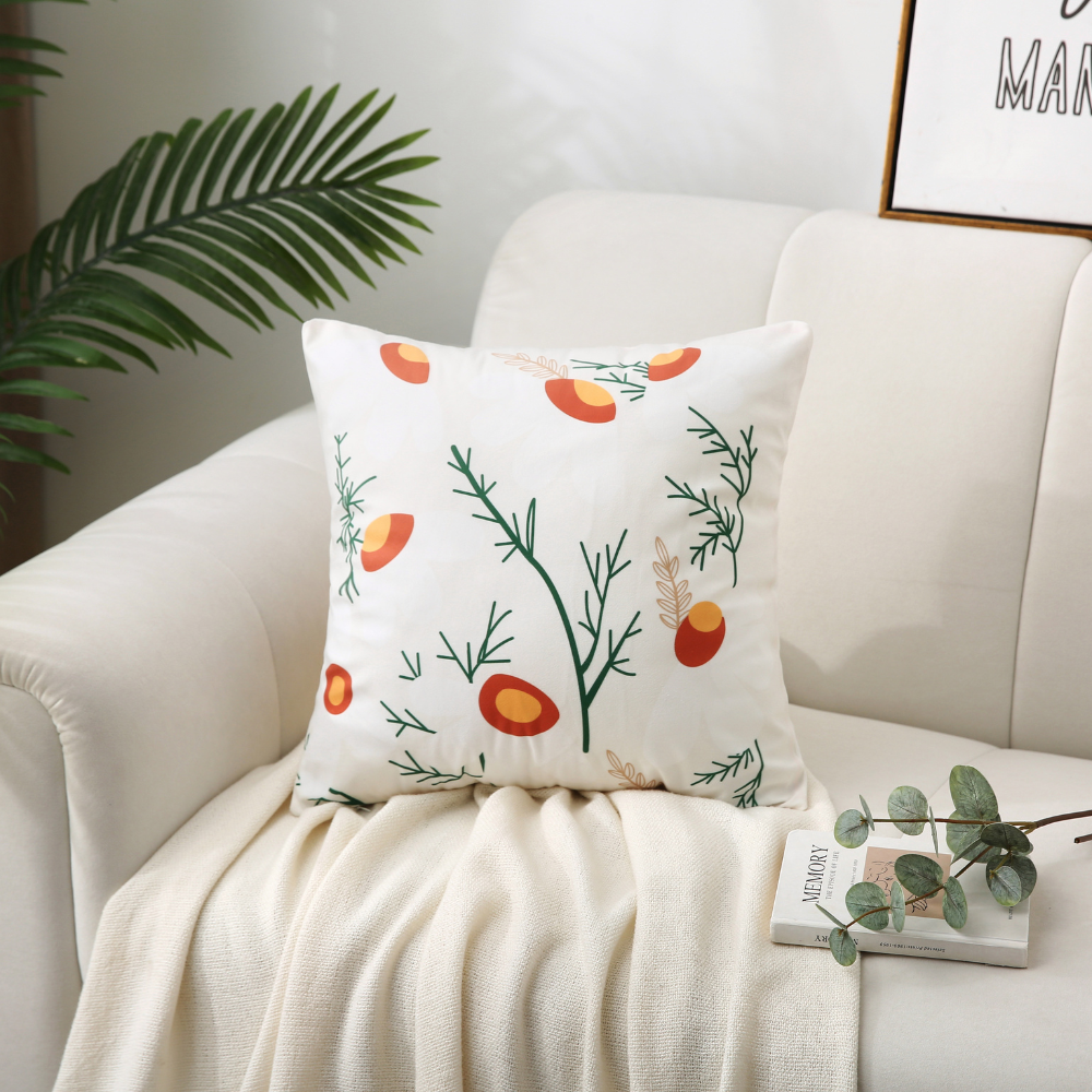 Boho Floral Cushion Covers Vintage Blooms