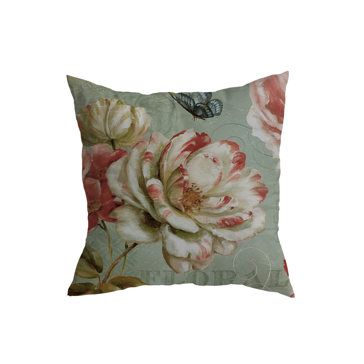 Vintage Spring Flowers Cushion Covers Revival