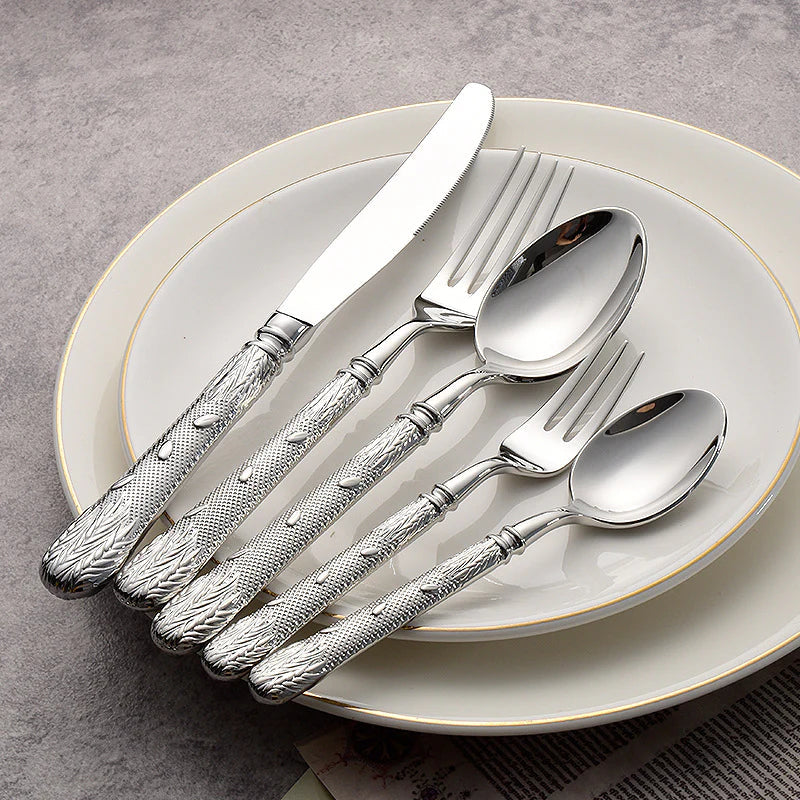 Valemont Baroque Silverware Set