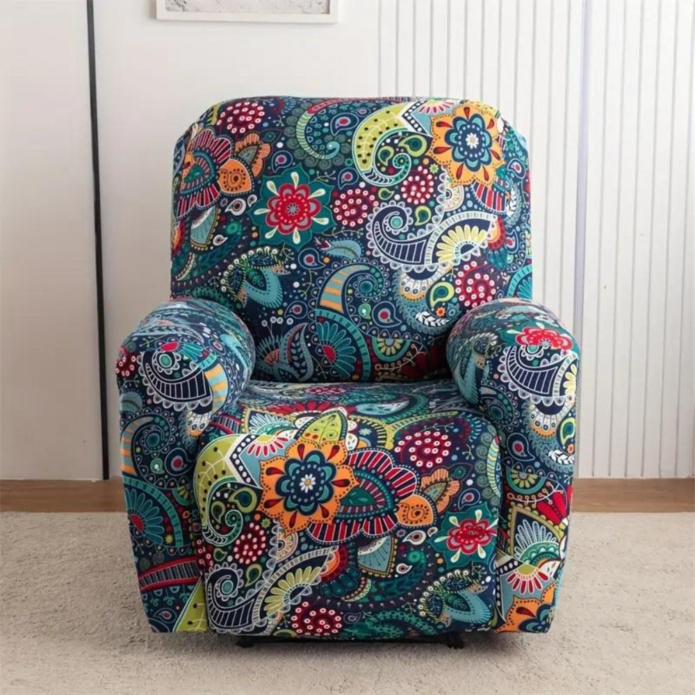 Blossom Recliner Sofa Cover Paisley