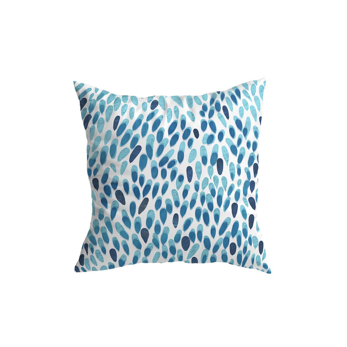 Blooms Blue Cushion Covers Lotus
