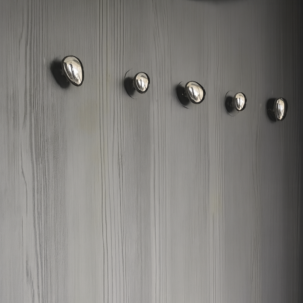 Raindrop Chrome Wall Hooks