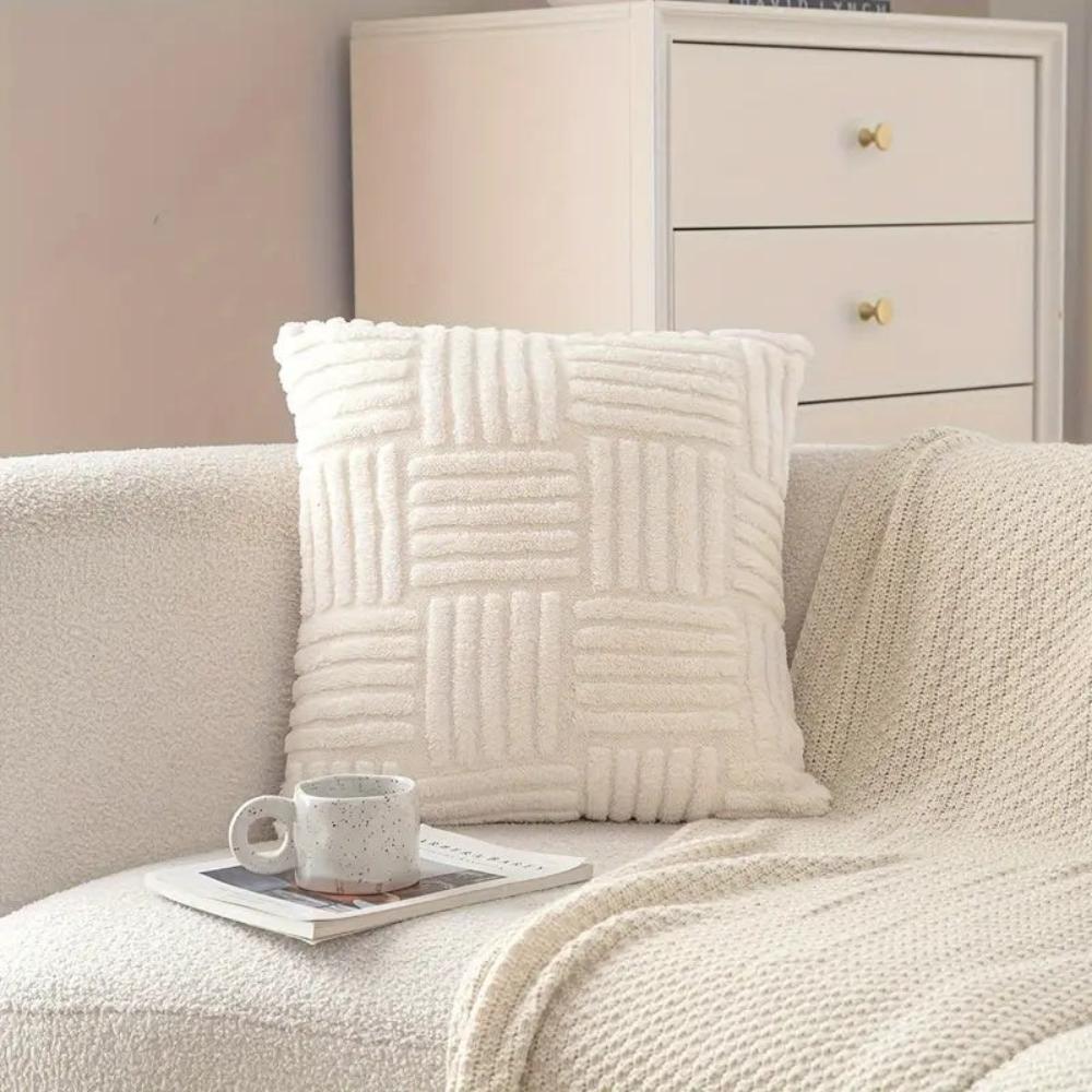 Cloud Soft Cushion Cover White 12"x20"