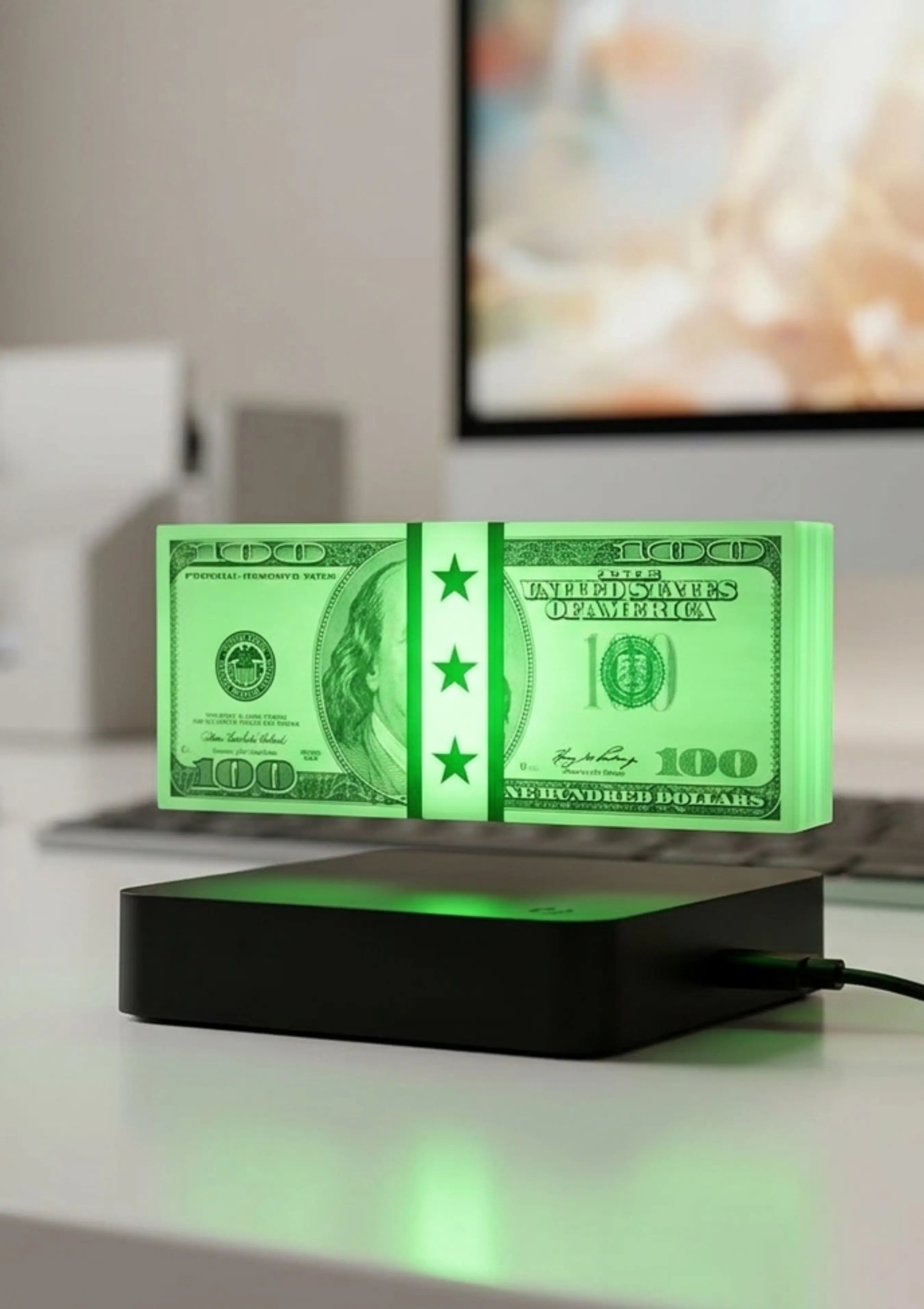 CashGlitch™ - Floating Money Lamp Square