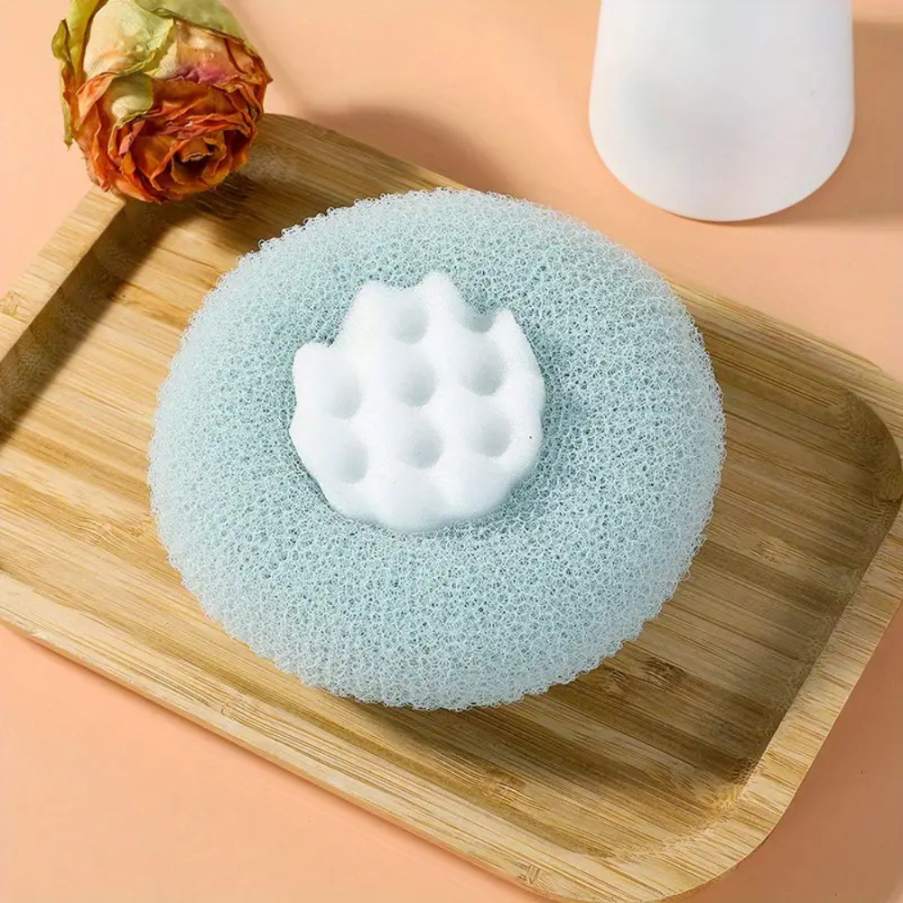 Super Soft Bath Ball Blue