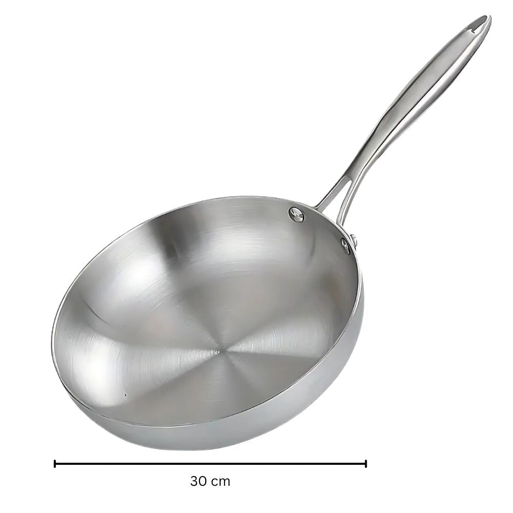 Stainless Steel Frying Pan 11.8"