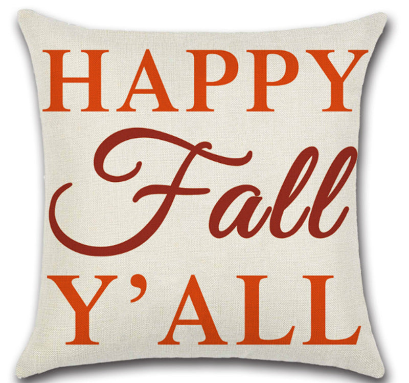 Autumn Time Cushion Covers Happy Fall Y’all