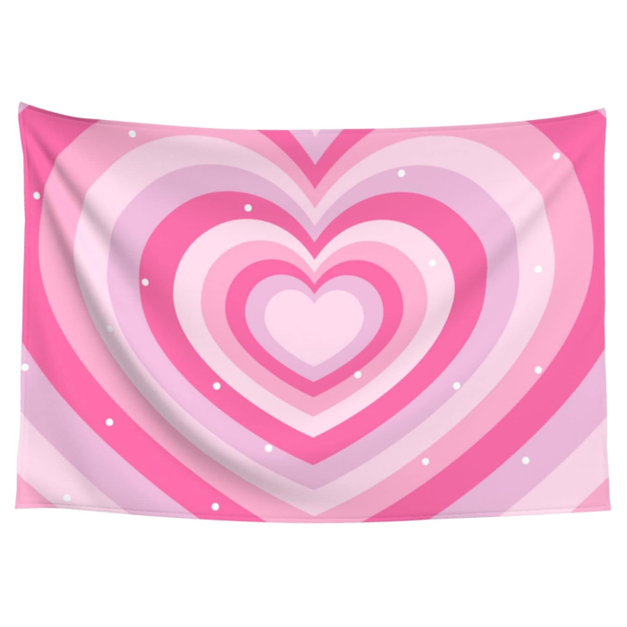 Y2K Multi Heart Tapestry