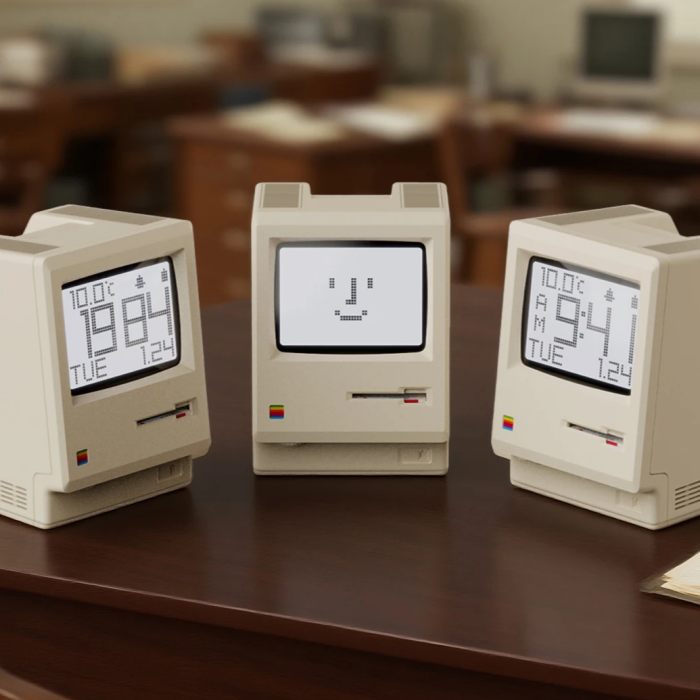 Retro Computer Alarm Clock