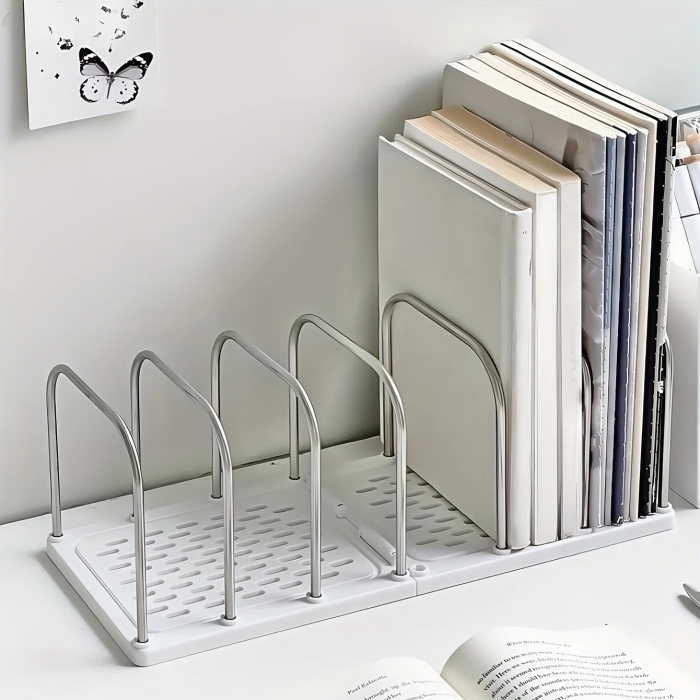 Minimalist White Desk Organizer