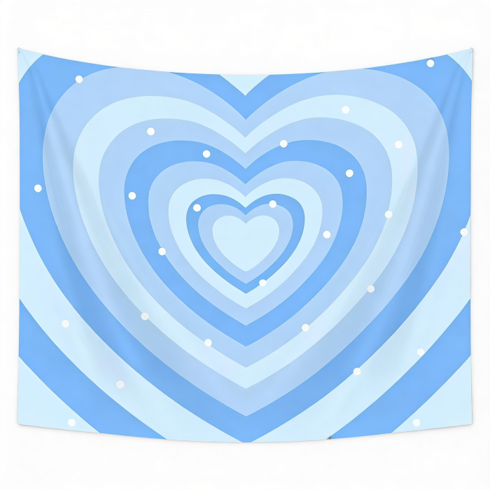 Y2K Multi Heart Tapestry