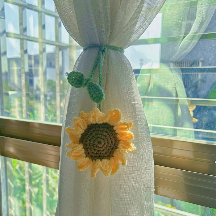 Sunflower Curtain Tieback (2pcs)