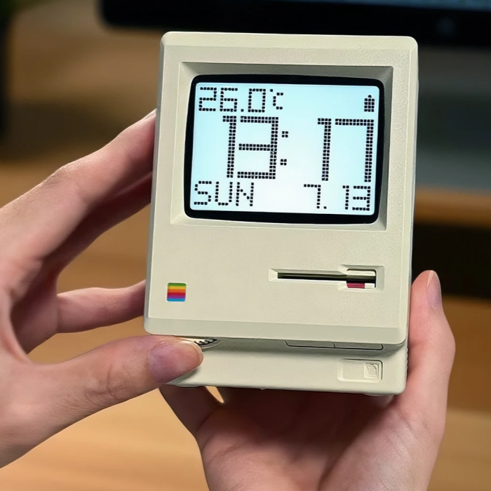 Retro Computer Alarm Clock