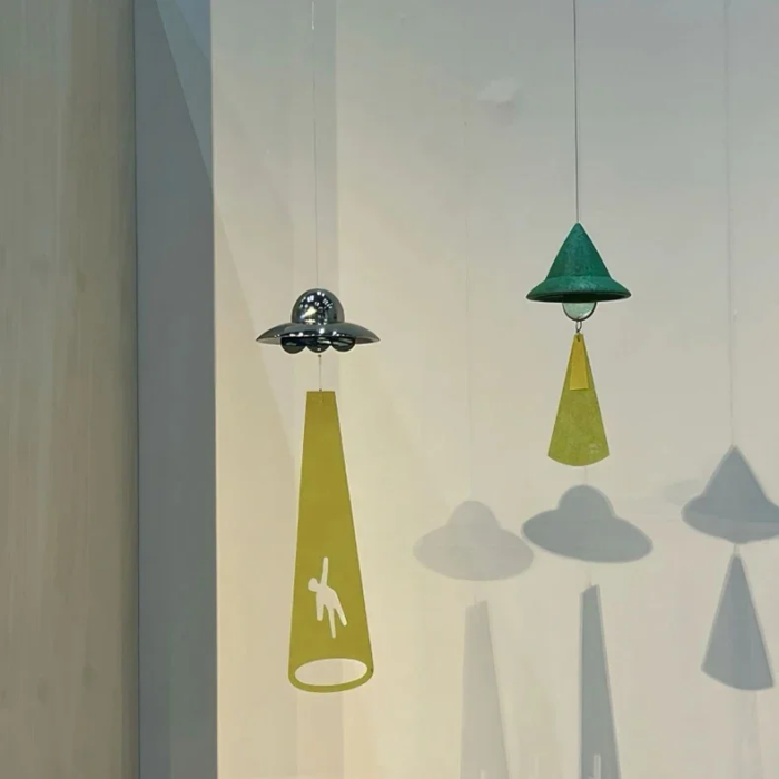 UFO Abduction Hanging Decor