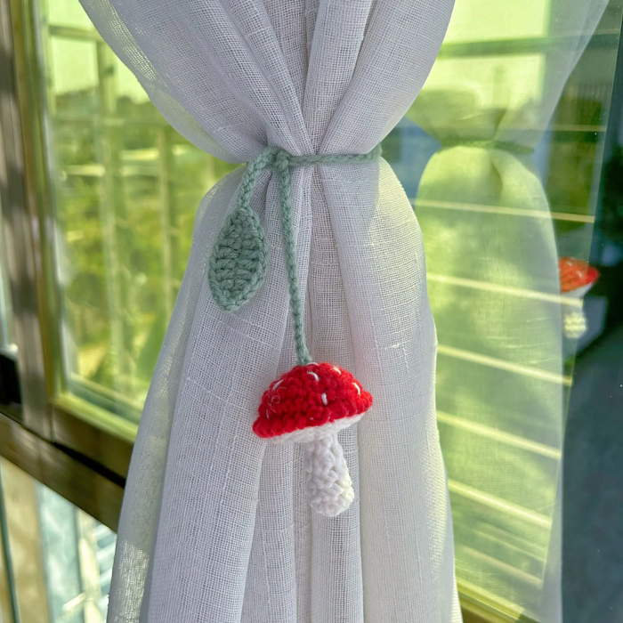 Mushroom Curtain Tieback (2pcs)