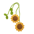 Sunflower Curtain Tieback (2pcs)