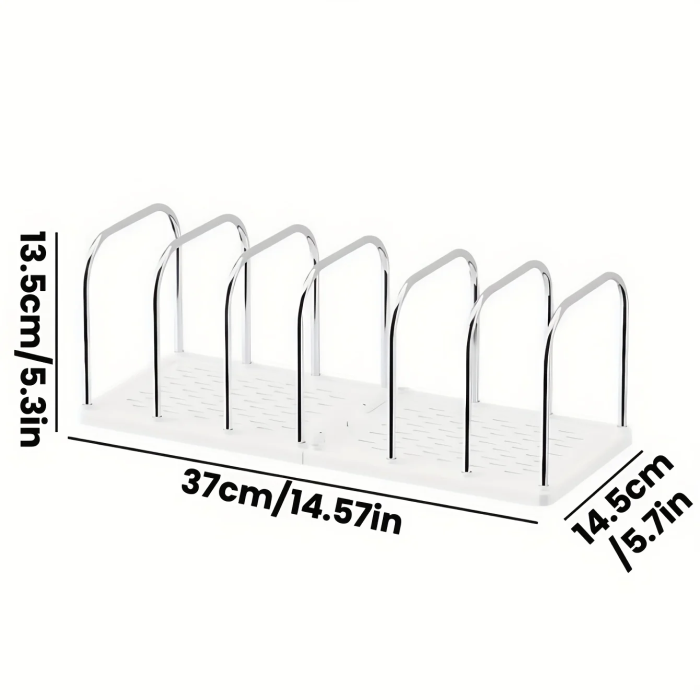 Minimalist White Desk Organizer