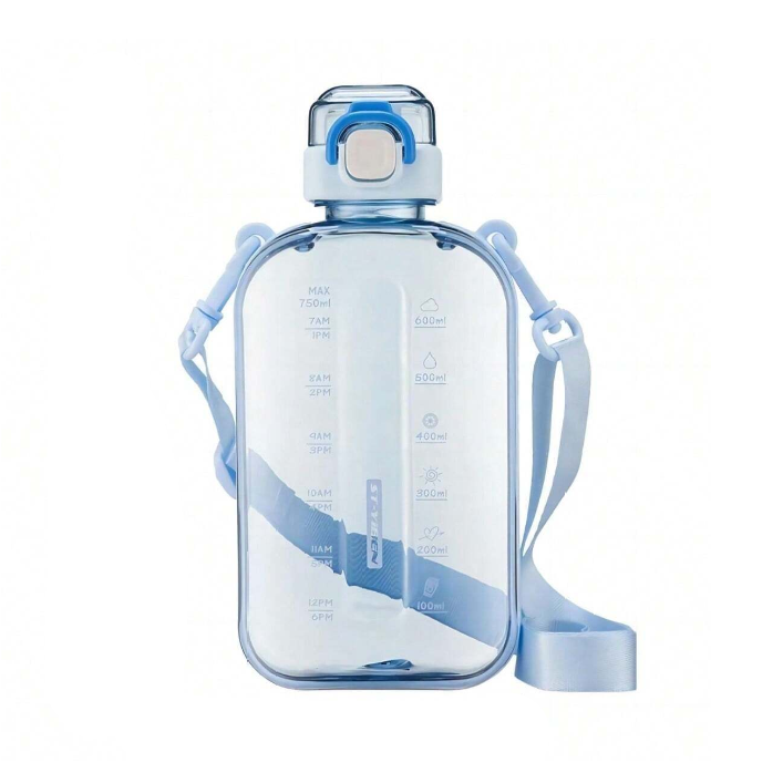 Aesthetic Water Bottle Blue